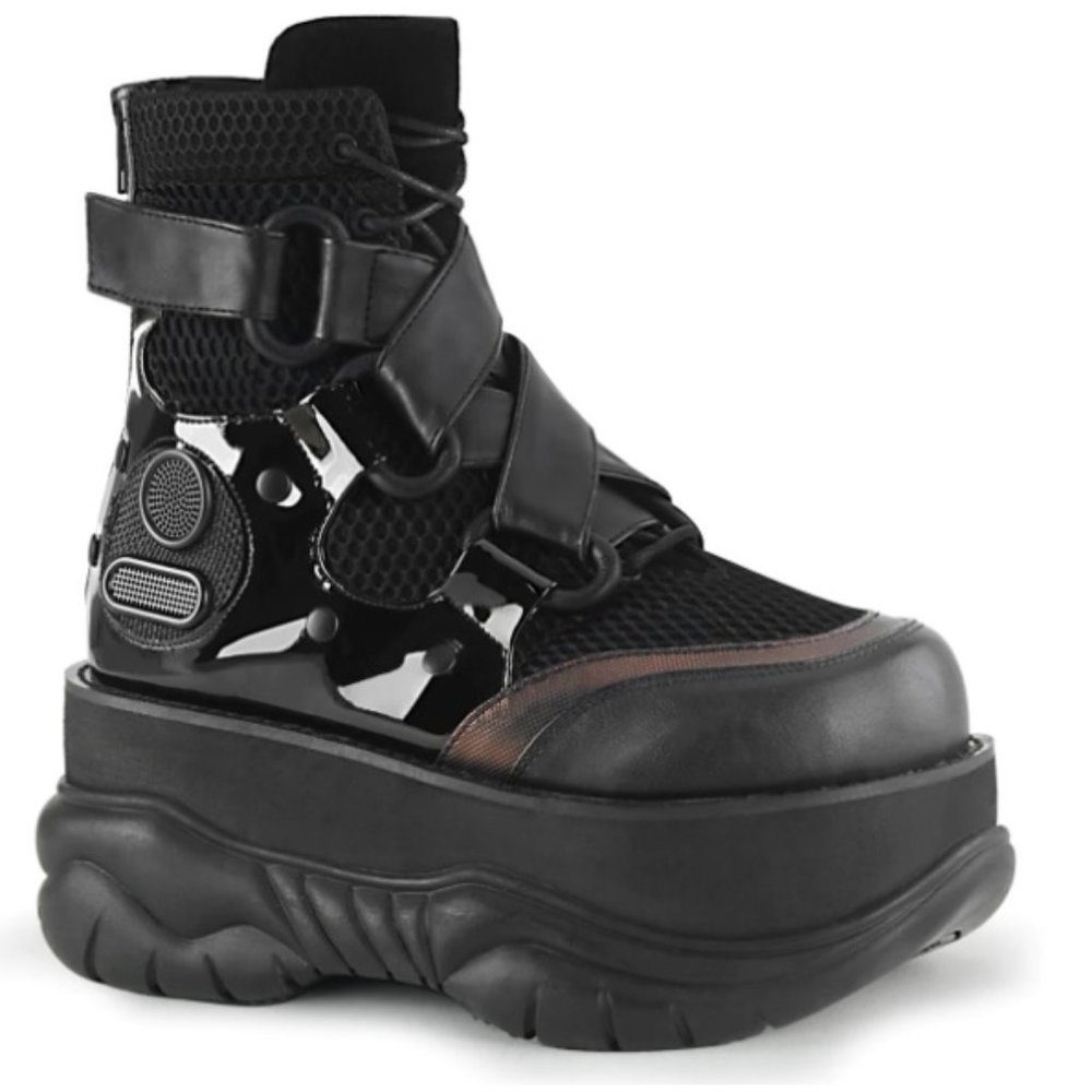 Demonia Neptune-126 Vegan Platform Shoes